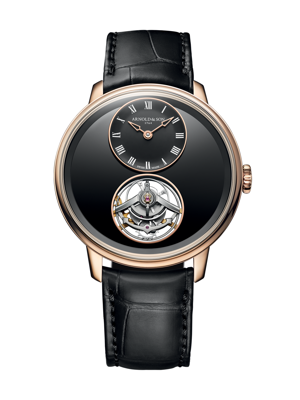 Ultrathin Tourbillon Red Gold Onyx